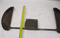 Harley Davidson Panhead Knucklehead Flathead Half Moon Floorboards with Bracket