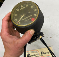 Harley Davidson Ironhead Nippon Seiki Speedometer Speed w/ Cable