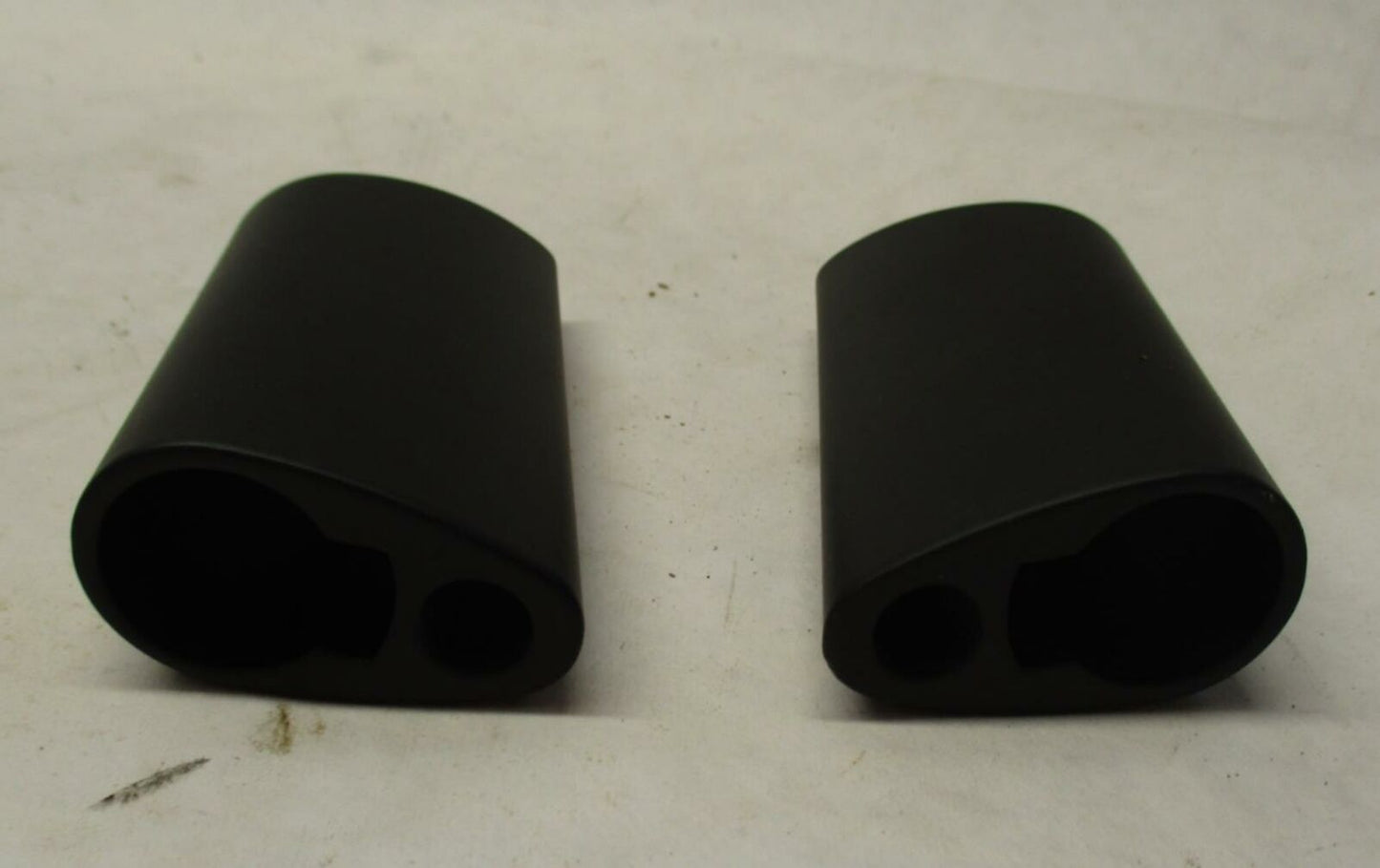 Harley Davidson Sportster Black Satin Turn Signal Mounting Brackets Pair