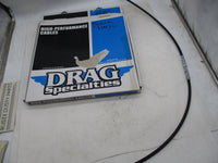 Harley Davidson Drag Specialties NOS Black Vinyl 48" Clutch Cable 0652-1507