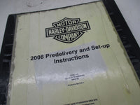 Harley Davidson Factory 2008 Pre Delivery Setup Manual Instructions 99947-08