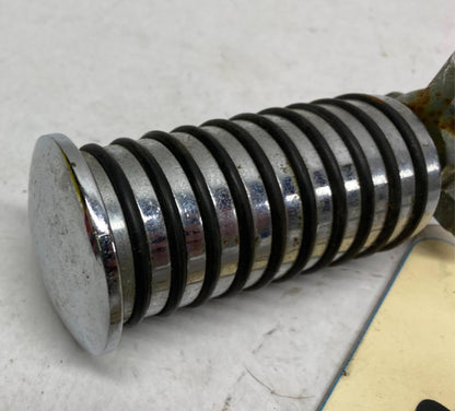 Harley Davidson Chrome Ribbed Single Rider Foot peg Highway Peg