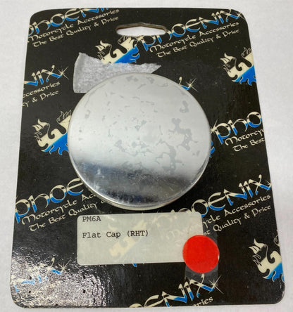 Phoenix Flat Gas Tank Cap Tank Cap Right Hand Harley Davidson