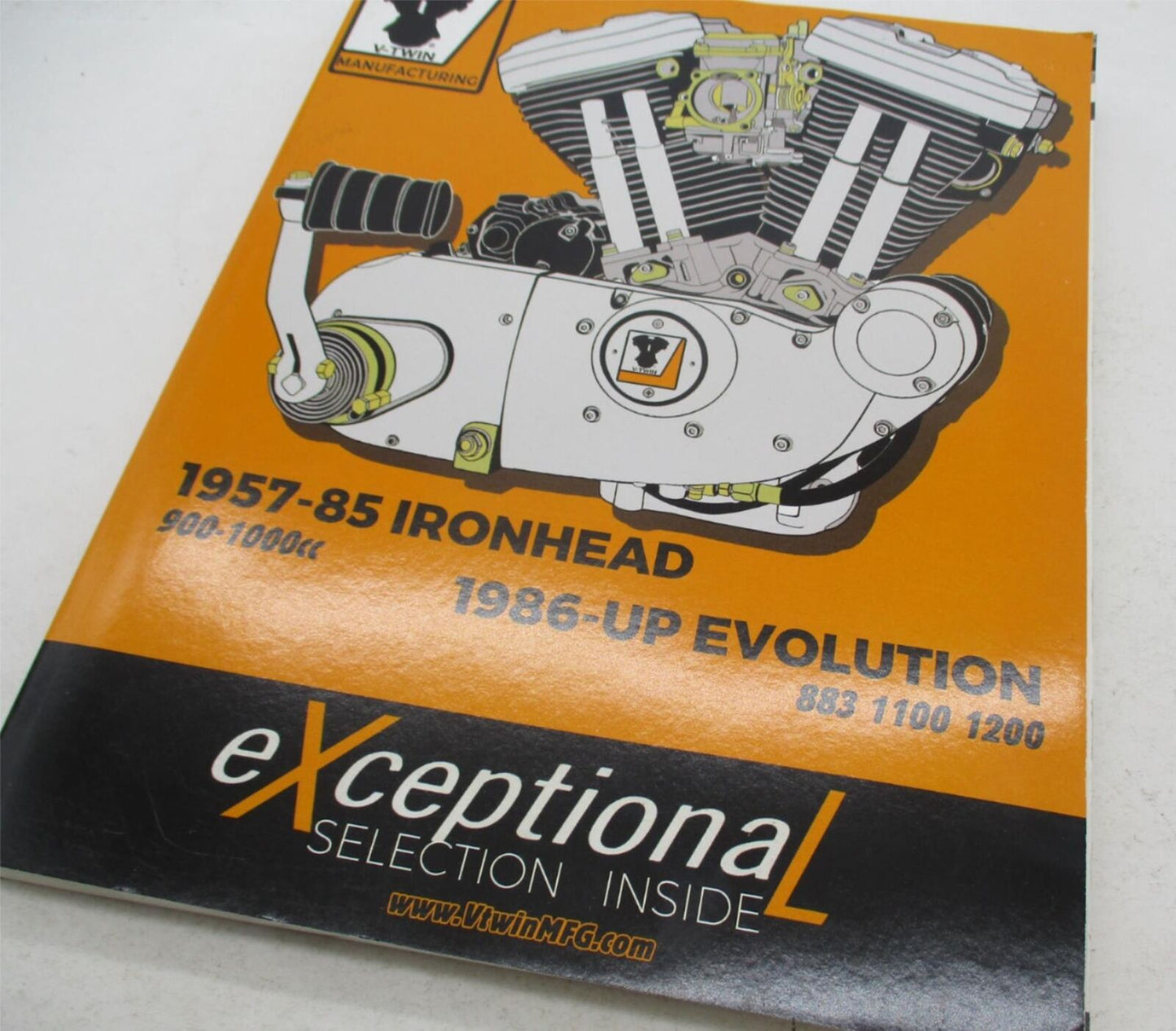 V-Twin 48-0499 Harley XL Sportster Ironhead Evolution Product Guide 883 - 1200