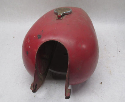 Vintage Original Paint Moto Guzzi Red RARE Gas Fuel Tank Unknown Model