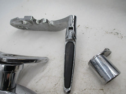 Set of Chrome Custom Forward Control Set for Harley Davidson Softail