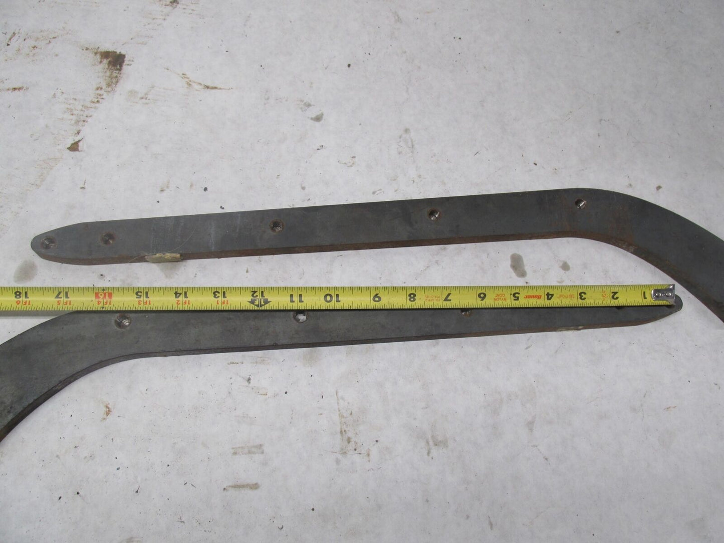 Harley Davidson Custom Chopper Raw Iron Fender Struts Softail Touring Dyna