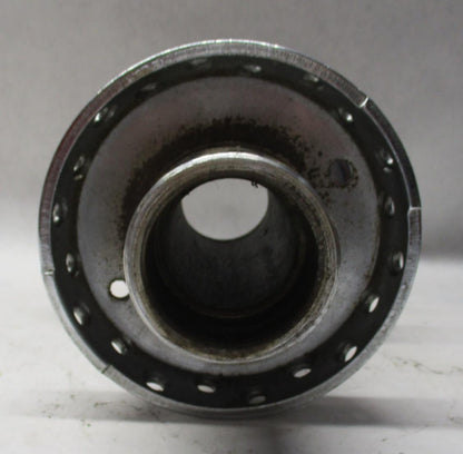 Harley Davidson Chrome Spoked Wheel Hub w/ Spacers Shovelhead Front