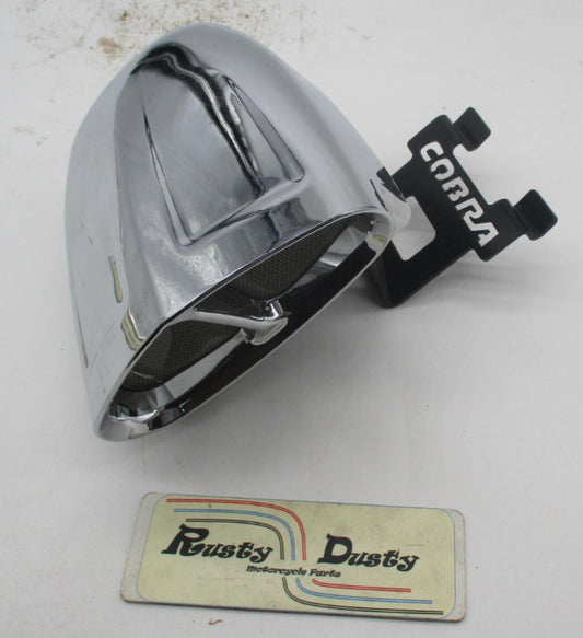 Harley Davidson Cobra PowrFlo Air Cleaner Intake Kit Scoop Chrome Extended