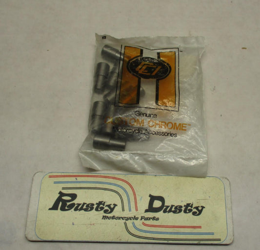 Lot of 10 Custom Chrome 25-698 Harley Davidson 3/8" Crank Gear Pins OEM 33180-77