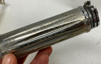 Harley Davidson Chopper Metal Custom Throttle Grip w/ Joker Engraved End