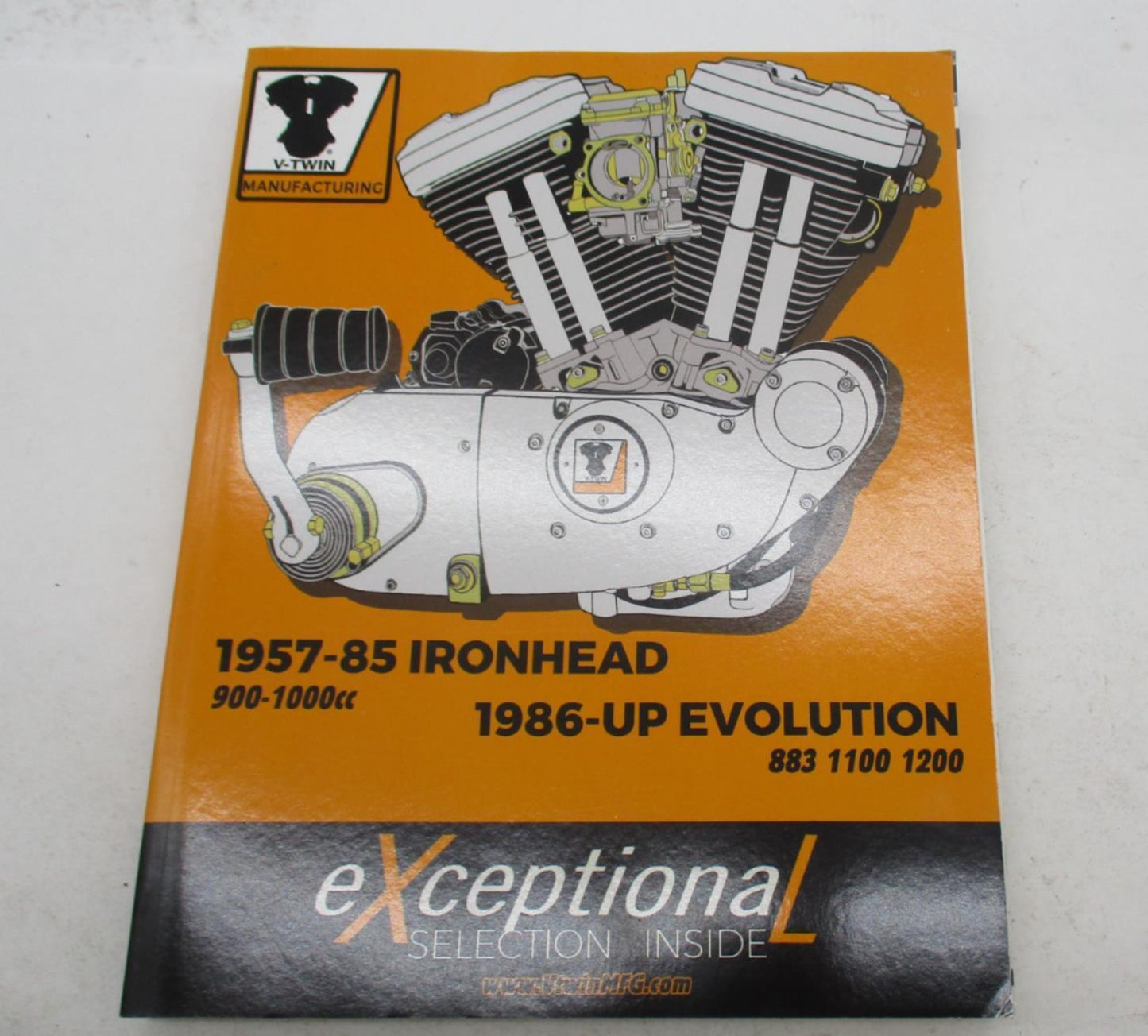 V-Twin 48-0499 Harley XL Sportster Ironhead Evolution Product Guide 883 - 1200