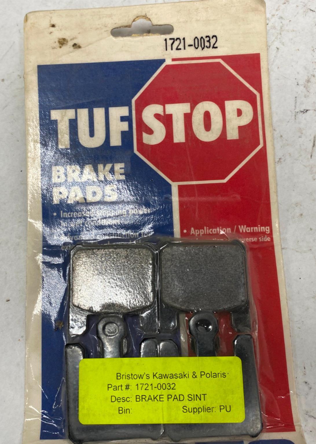 Tuf Stop Brake Pads 1721-0032 Kawasaki ZX10R ZX6R ZX12R