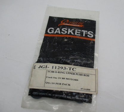 Pack of 10 Harley James Gaskets Push Rod Cover O-Rings TC88 JGI-11293-TC