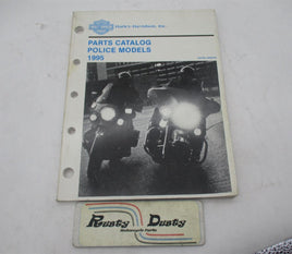 Harley Davidson Official Factory 1995 Police Parts Catalog 99545-95