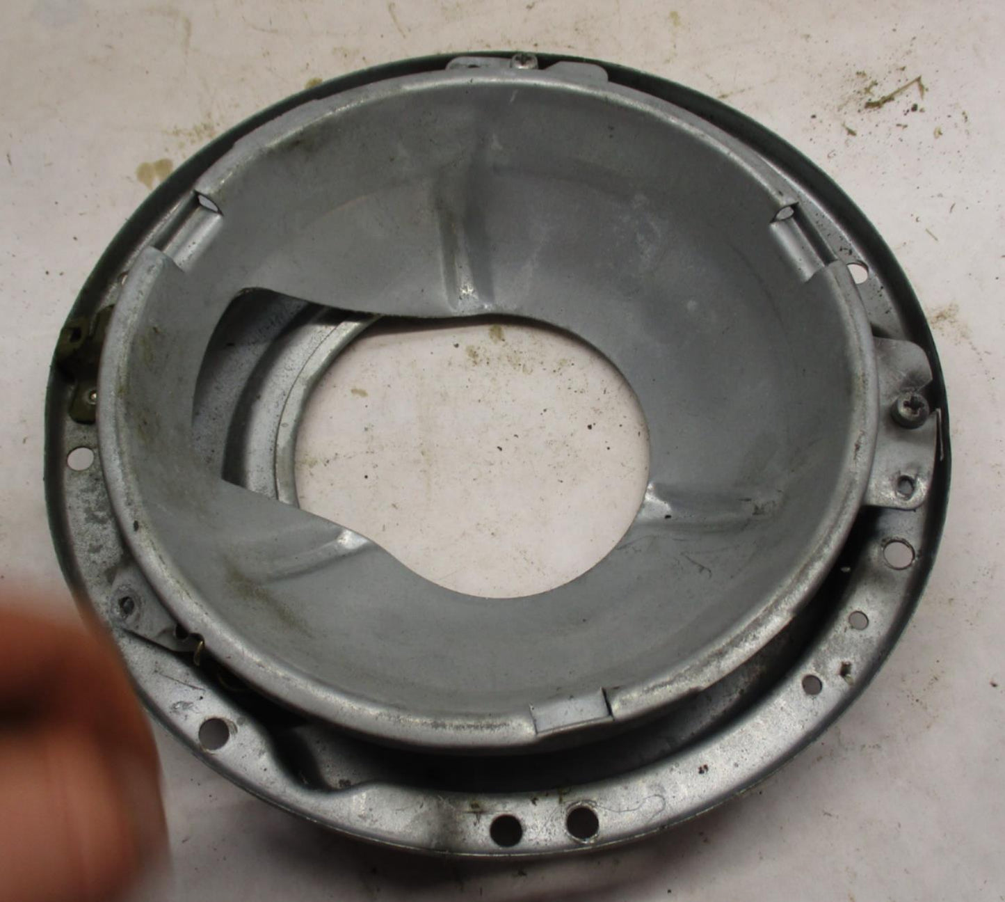 Harley Davidson Headlight Rear Backing Plate inner mounting Assembly