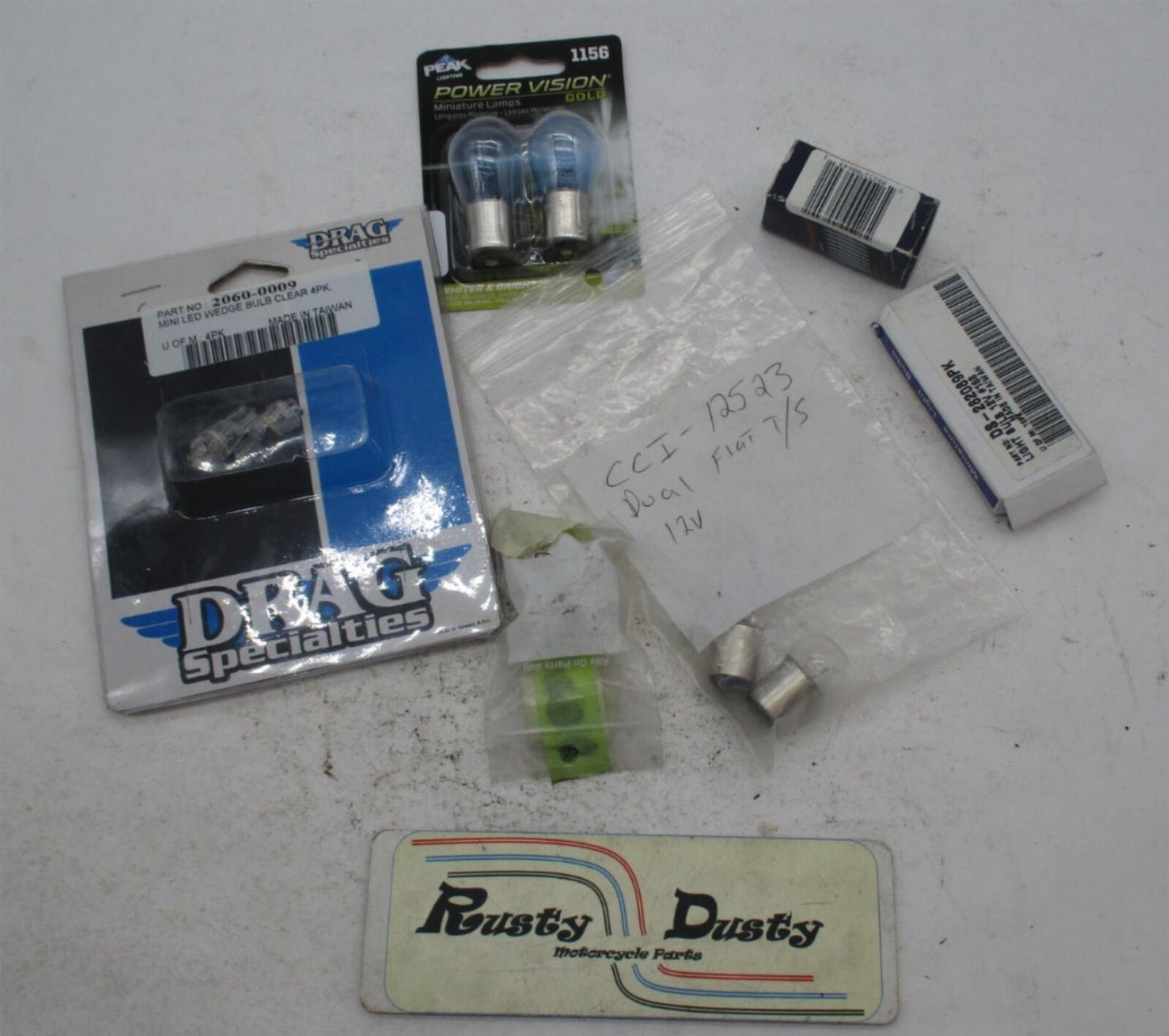 Lot of Mixed Harley Davidson Turn Signal Indicator Light Bulbs