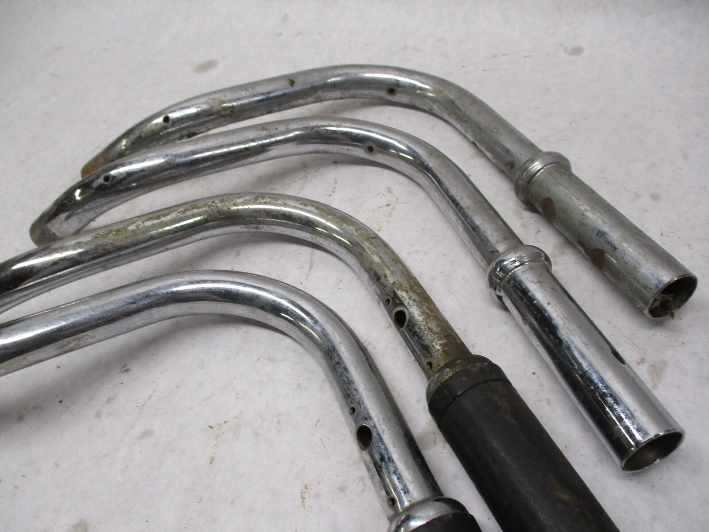 Lot of (4) Harley Ironhead Sportster Left Side Buckhorn Handlebars XLH XLCH KH