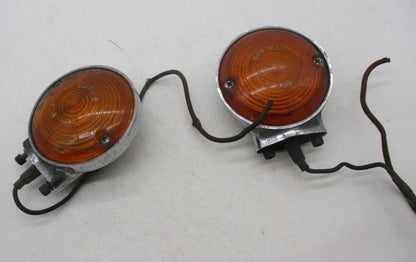 Pair of Harley Davidson Genuine Touring Road King Electra Turn Signals Housings