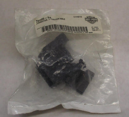 Pack of (3) Harley Davidson Genuine OEM 4 Position Male Connector 72205-94
