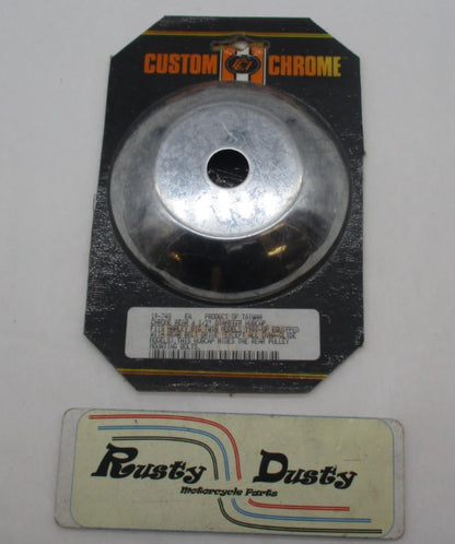 Harley Davidson Big Twin Custom Chrome 4-1/2" Diameter Rear Hubcap 19-740