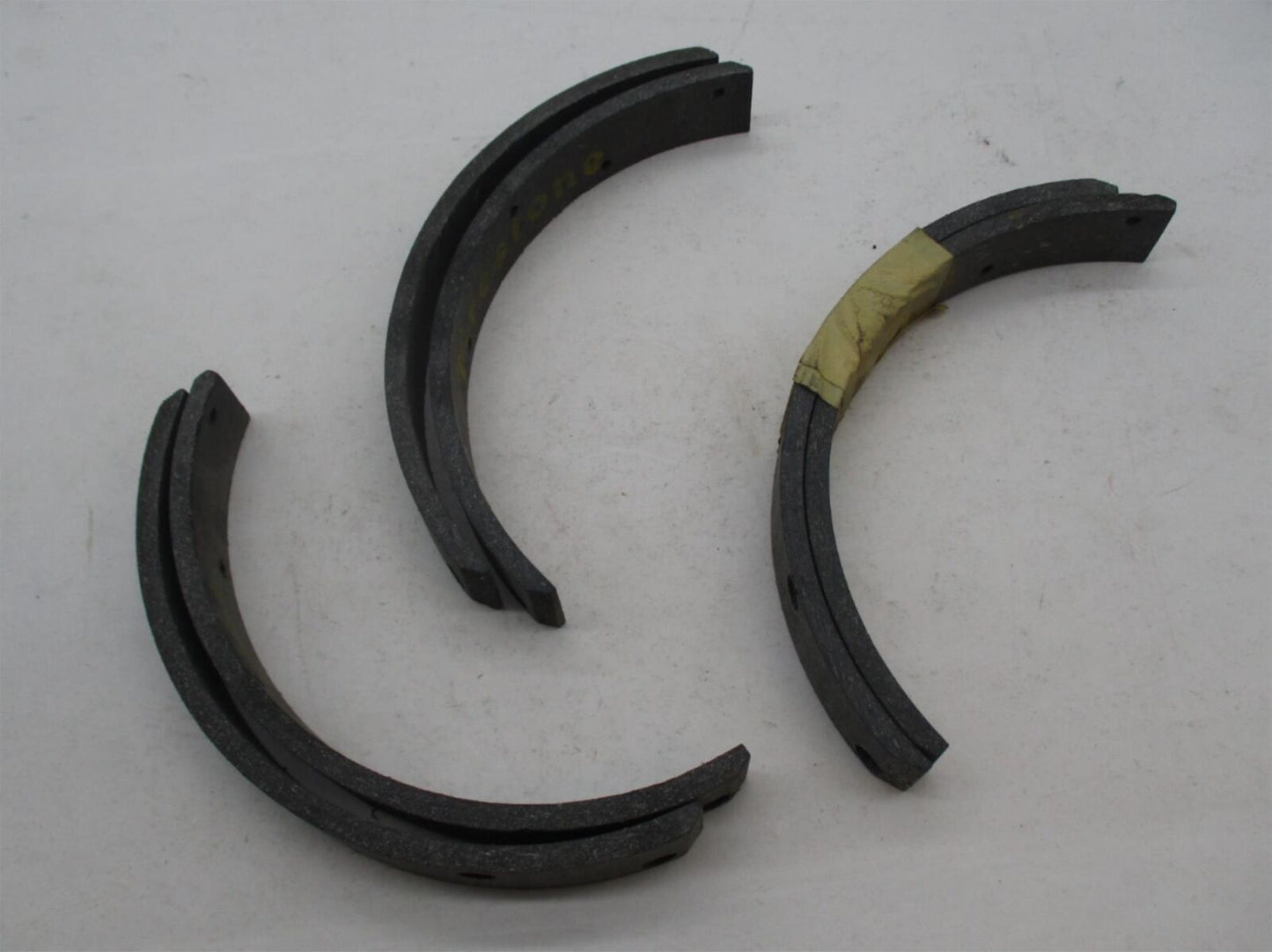 Pair of 2 Harley Davidson V-Twin Drum Brake Pad Linings Shoes 4114-14