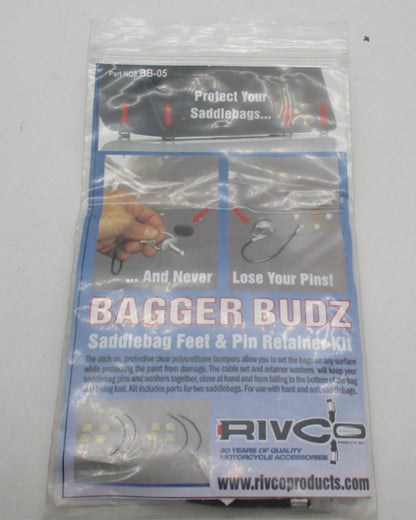 Harley Davidson Rivco-Bagger Budz BB-05 Saddlebag Bail Pin Retainer