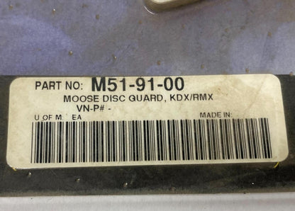 Moose Offroad motocross Enduro Disc Guard KDX / RMX M51-91-00