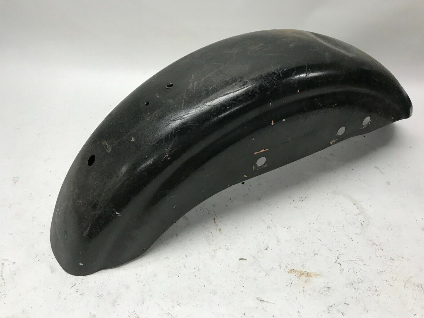 HARLEY-DAVIDSON 1000 IRONHEAD REAR BACK WHEEL FENDER MUD GUARD Black Bobbed 7"