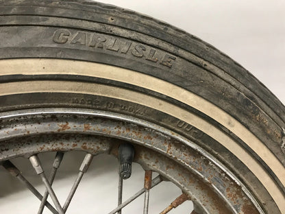 16" Front Harley Shovelhead Chopper Spoke Wheel & Tire