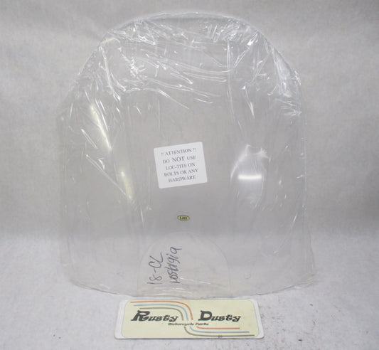 Harley Long Range Shields Windshield Clear 18-CL Nostalgia Softail Road King