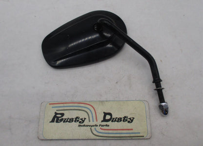Harley Davidson Genuine Right Side Black Tear Drop Mirror