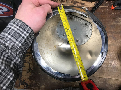 Harley Davidson 8" Chrome Headlight Bucket Assembly