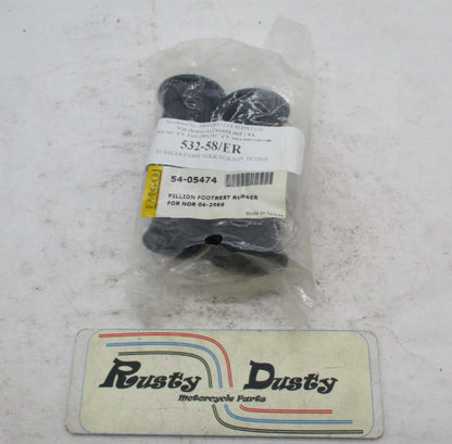 Emgo Triumph Passenger Pillion Footrest Rubber 54-05474