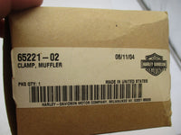 Harley Davidson Genuine NOS Chrome Muffler Clamp 65221-02