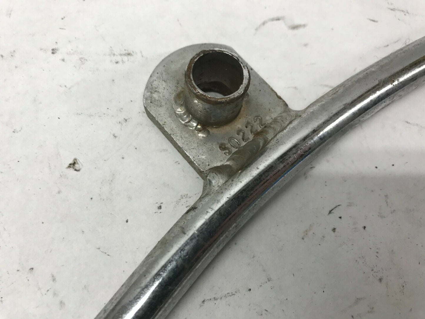 Custom Chrome Replacement Exhaust Bracket  11-352, 08-830, 11-047, 11-078,11-170