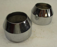 Harley Davidson Chrome Pair of Fork Tube Slider Boot Covers Sportster XL