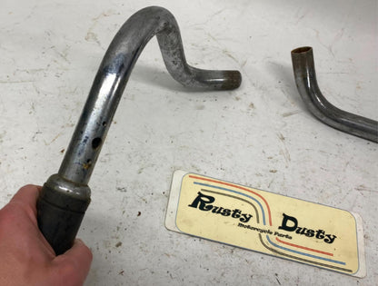 Harley Davidson Ironhead Sportster OEM Buckhorn Handlebars 2 Piece Set #2