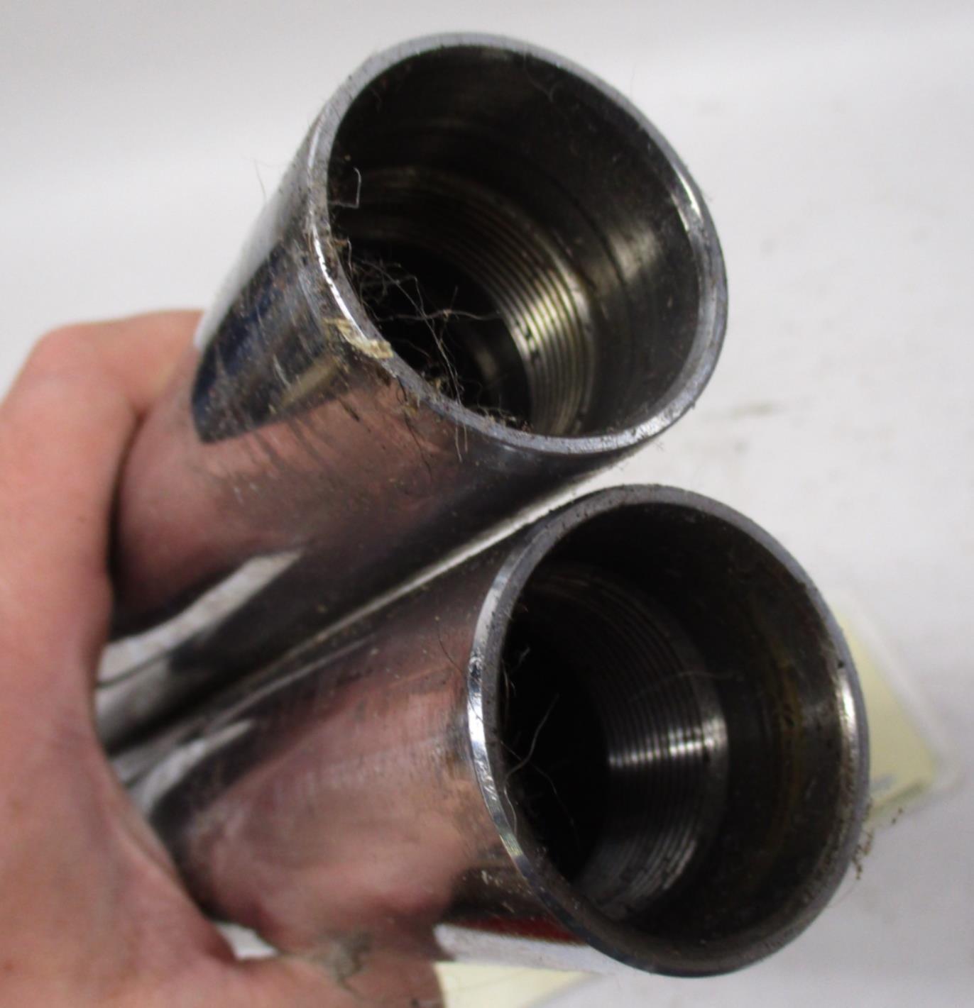 Harley Davidson 41mm Fork Tubes Pair 24-1/4" Long #3