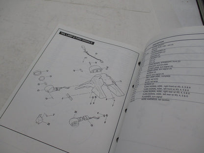 Harley Buell Official 2003 P3 Blast Model Parts Catalog 99573-03Y