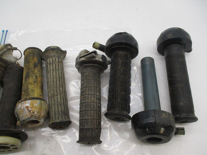 Mixed Lot of Vintage Motorcycle Italian Enduro Throttle Assemblies Magura CEV