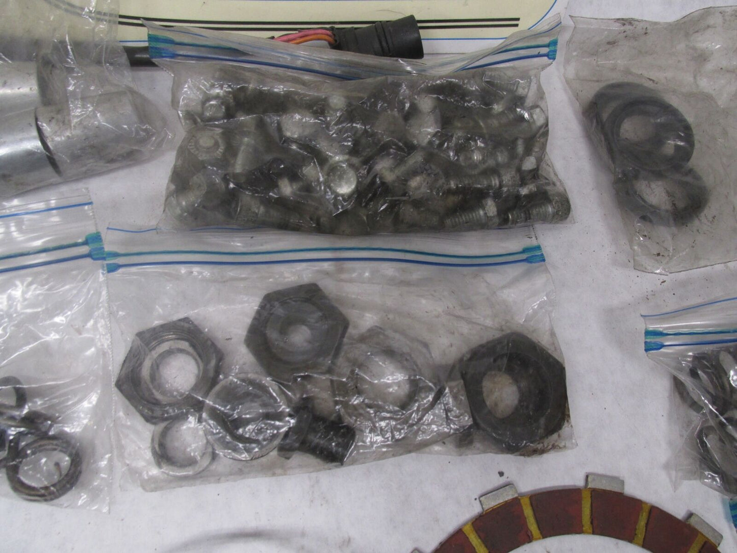 Huge 21+ Pound Mixed Harley Builders Machinist Lot Engine Parts Studs #1