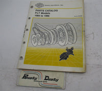 Harley Davidson Official Factory 1984 to 1986 FLT Parts Catalog 99438-86B