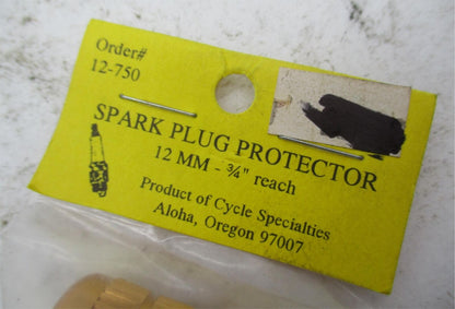 Harley Davidson Cycle Specialties Spark Plug Protector 12MM 12-750 3/4" Reach