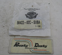 Harley Davidson Genuine NOS Handlebar Rubber Kit 56422-02C