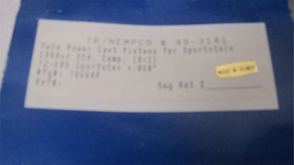 Pair of Pistons & Rings Harley Davidson 1972-85 Sportster +.010" 22253-72TA