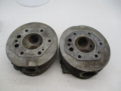 Pair of Moto Guzzi Cylinder Heads Eldorado Ambassador 13022260 13022160