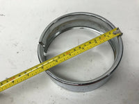 Harley Davidson Headlight Head Light Lamp Trim Bezel 6" diameter 2" depth