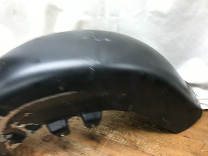 HARLEY 06-13 STREET GLIDE TOURING FRONT FENDER BLACK MATTE FLAT DAMAGED