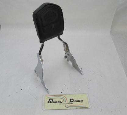 Harley Davidson 2004+ XL Sportster Live to Ride Sissy Bar Back Rest Chrome